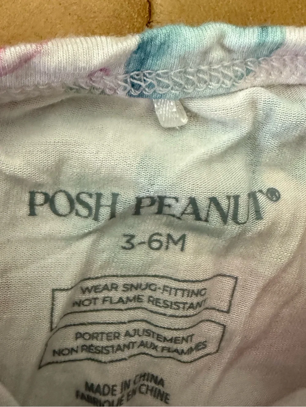 Posh Peanut Viscose Bamboo Footie 3-6M
